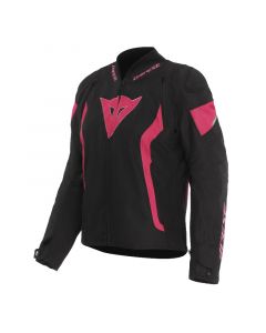 New Giacca Dainese Tex Avro 5 Black/Fluo-Pink  Donna 