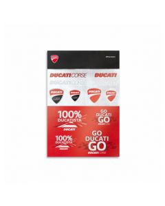 NEW ADESIVI 100% DUCATISTA
