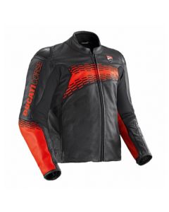 New Giacca Pelle Perf  Ducati Corse C7  ne/ne/ro