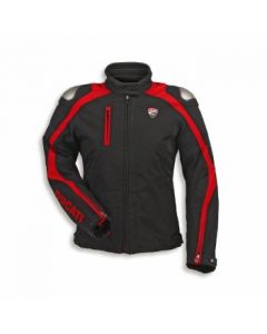 NEW GIACCA DUCATI CORSE TEX C6 BLACK/RED LADY 