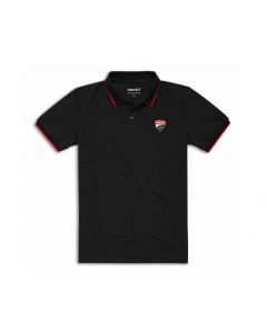 NEW POLO DC LOGO NERA