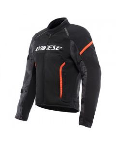 Giacca Dainese Tessuto Air Frame 3 Black/Red-Fluo