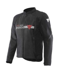Giacca Dainese Herosphere air tex Black/White Stripes/Red