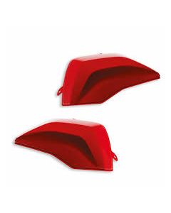 Cover red per borse laterali in plastica per Ducati Multistrada V4 tutte e V2 2025