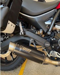 Mivv silenziatore omologato con certificato per Ducati Scrambler 800 dal 2019 al 2022 - usato
