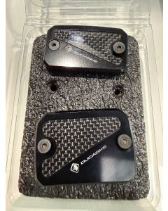 Coperchi serbatoi liquido freno frizione Ducabike per Ducati Desert X e Scrambler 800/1100 - usato