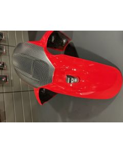 Parafango anteriore originale in carbonio verniciato per Ducati Multistrada V4 Pikes Peak 22/23/24 - usato