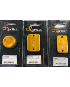Coperchi pompa freno anteriore frizione e freno posteriore Lightech per Ducati Monster 696 796