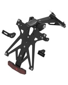 Portatarga Lightech regolabile per Ducati Panigale V4 My 25 Streetfighter V4 My 25 Panigale V2 My 25 e Streetfighter V2 My 25