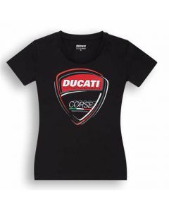 t Shirt Ducati Sketch DC 2.0 Nera Donna