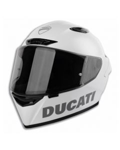 Casco Ducati suomy Logo Artic Matt White - Visera Chiara