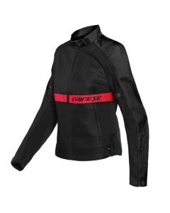 Giacca tessuto Dainese Ribelle black red lady