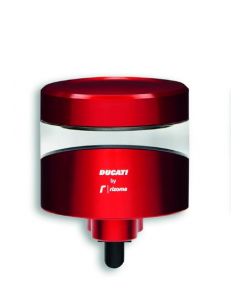 Serbatoio liquido freno anteriorerosso wave Ducati by Rizoma per Ducati Supersport ( da montare con adattatore )