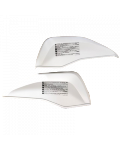 Cover white per borse laterali in plastica per Ducati Multistrada V4