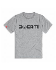 t shirt ducatiana 80 s grey