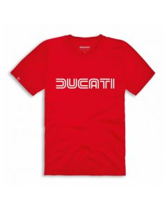 t shirt ducatiana 80 s red